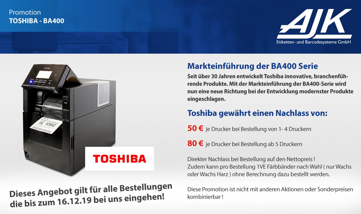 191029-Toshiba-BA400 Toshiba BA400 Promotion